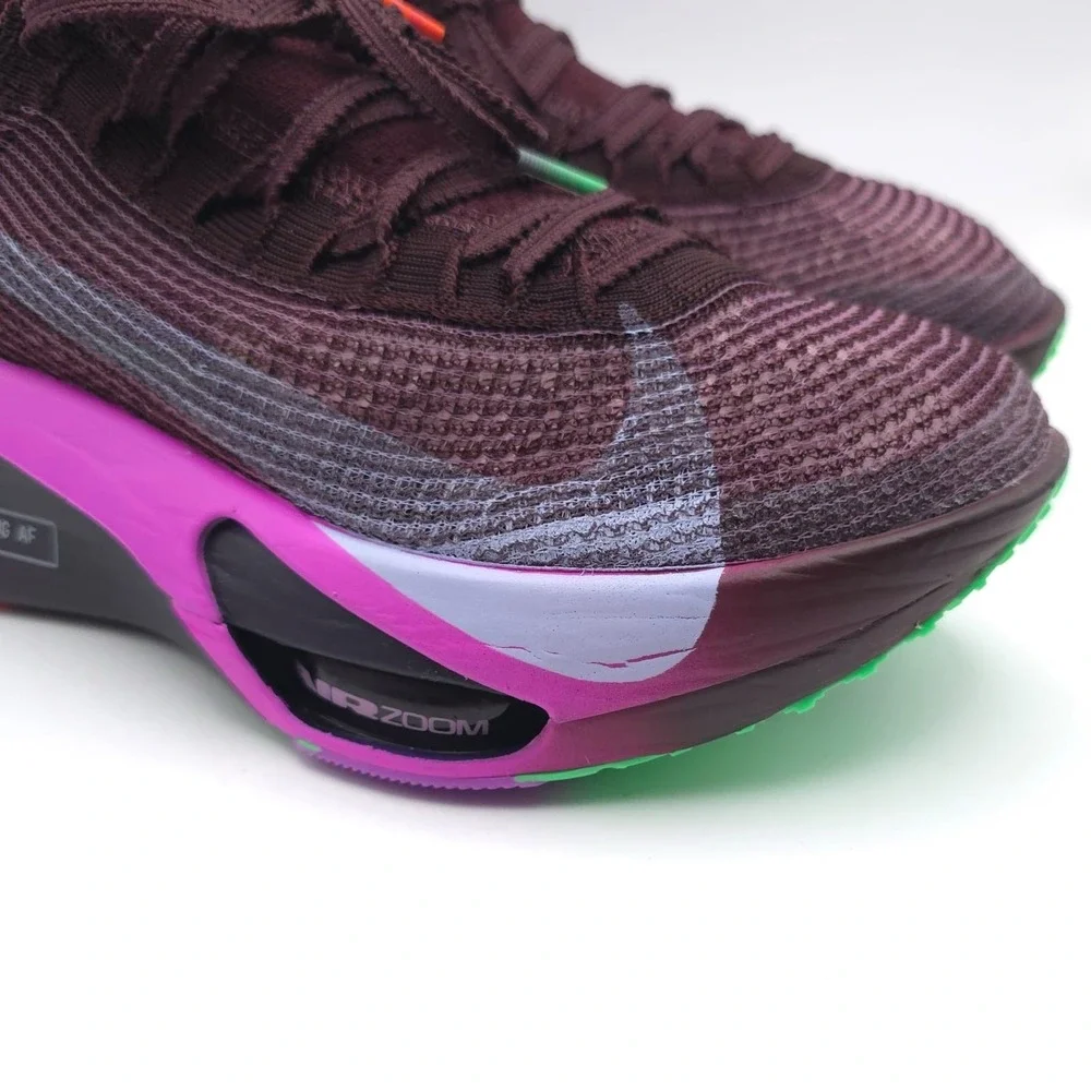 NEW Nike‎ W Size 8 FLYPLATE Air Zoom Alphafly Road Racing AF Purple IB4201 600